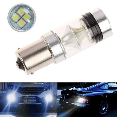 LED лампочка 1156 BA15S P21W светодиодная задний ход повороты стопы ...
