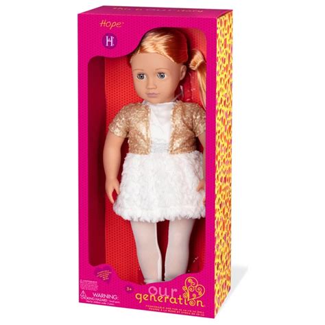 Our Generation Holiday Hope Doll 46cm Our Generation Uk