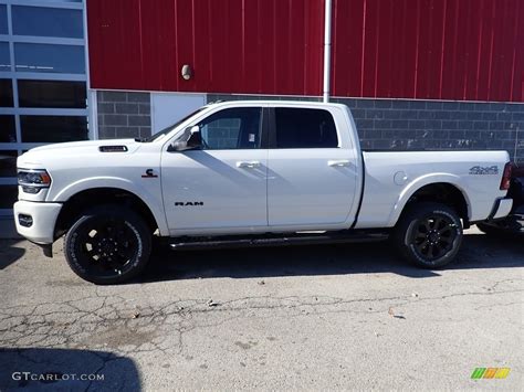 2019 Pearl White Ram 2500 Laramie Crew Cab 4x4 136081859 Photo 3 Car Color