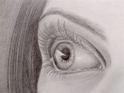 How to Draw a Realistic Eye in Perspective | Portrait drawing, Drawing ...