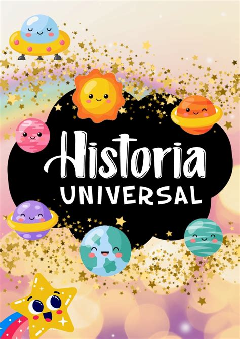 Portada De Historia Universal Caratulas Para Cuadernos