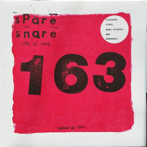 Spare Snare Live At Home Releases Discogs