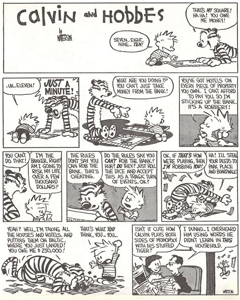 Calvin And Hobbes By Bill Watterson Calvin And Hobbes Quotes Calvin