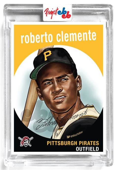 Puerto Rico Roberto Clemente Baseball Cards Paintings