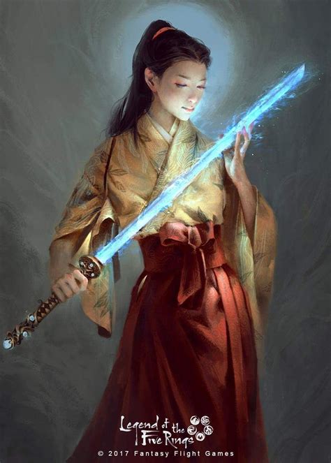 Japanese Fantasy Image By Carrie Weyer On Rpg Chinese Art Girl Japanese Warrior