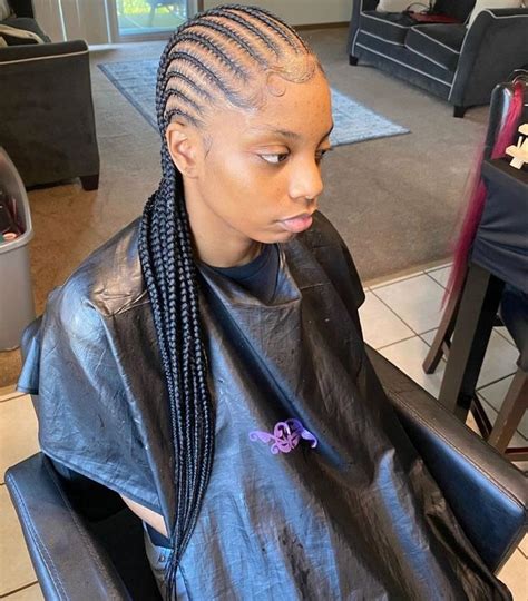 𝒖𝒓𝒃𝒂𝒏𝒃𝒓𝒂𝒕𝒕𝒊𝒆 Sleek Ponytail Hairstyles African Braids Hairstyles