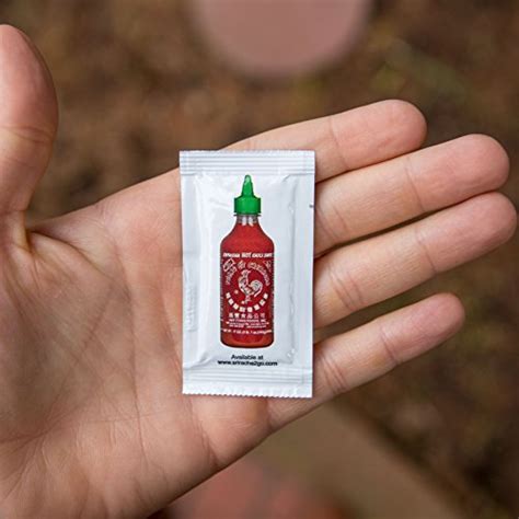 Sriracha Hot Chili Sauce Packets Individual Packets SauceAndToss
