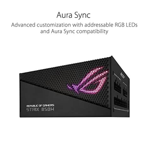 Asus Rog Strix W Gold Aura Edition Fully Modular Power Supply