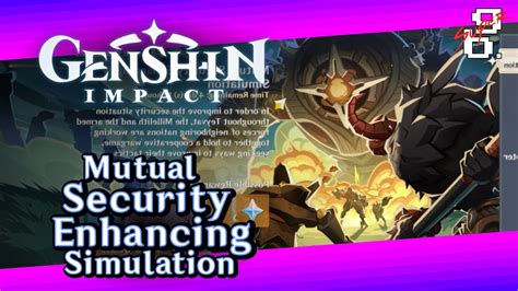 Mutual Security Enhancing Simulation Genshin Impact Event Youtube