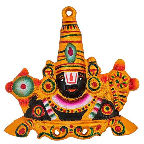 Aluminium Tirupati Balaji Hanging Mask At Rs 80 In Varanasi ID