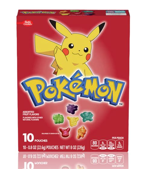 POKEMON FRUIT SNACKS