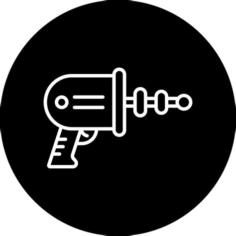 Espacio Pistola Vector Icono Estilo Vector En Vecteezy