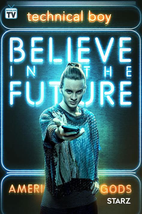 American Gods Season 2 Poster Believe In The Future American Gods Tv Series Photo