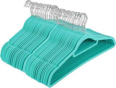 Amazon Mizgi Cascading Velvet Hangers Pack Heavyduty Non Slip