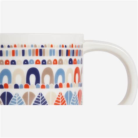 Jobi Tasse Th En Porcelaine Motifs Habitat