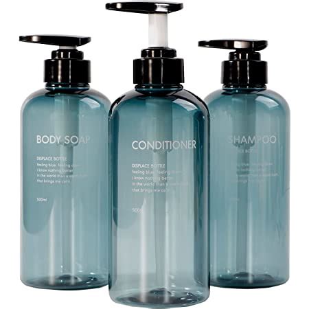 Amazon Segbeauty Shampoo Bottles With Pump 16oz Empty Refillable