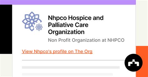 Nhpco Hospice And Palliative Care Organization Non Profit Organization At Nhpco The Org