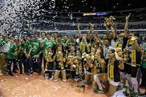 Uaap Womens Volleyball La Salle Rallies Past Ateneo To Win