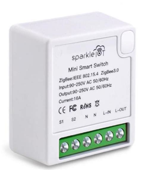 Aubess Tuya Zigbee A Mini Commutateur Intelligent Commande Vocale