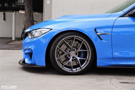 BMW M4 F82 F83 Blue PUR SP04 Wheel Wheel Front