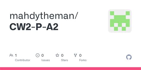 GitHub - mahdytheman/CW2-P-A2