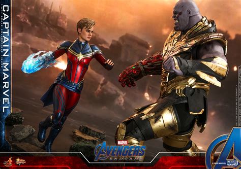 Hot Toys MMS Avengers Endgame Captain Marvel AcareToys จำหนาย ของเลน โมเดล ชดผา