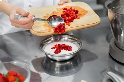 Premium Photo | Pastry chef cooking in the kitchen