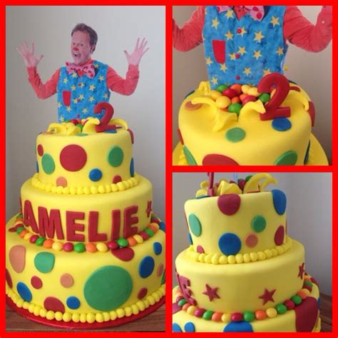 Mr Tumble Cake | Mr tumble cake, Bithday cake, Celebration cakes