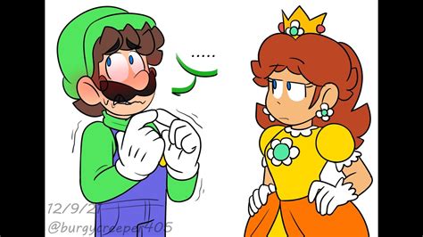 🍄🌼luigi Badly Flirts With Daisy🍄🌼 Comic Dub Youtube