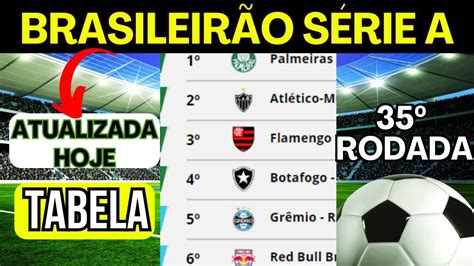 Tabela E ClassificaÇÃo Do BrasileirÃo SÉrie A 2023 Atualizada Hoje