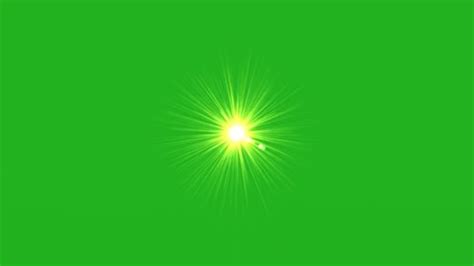 Sun Flare Green Screen Motion Graphics Stock Footage Video (100% ...