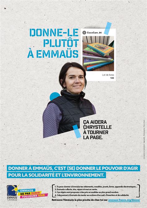 Campagne de communication Emmaüs Emmaus Alternatives