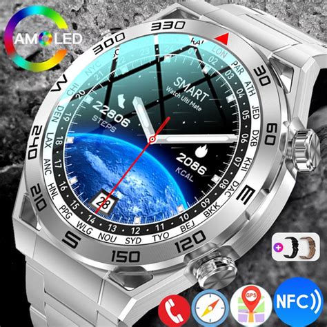Купить смарт-часы SACOSDING J-Apollo Watch Ultramate, экран 1.4 ...