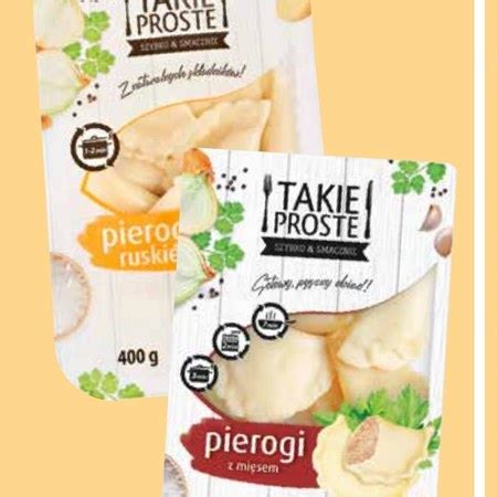 Pierogi Takie Proste 25 TANIEJ Promocja Aldi Ding Pl