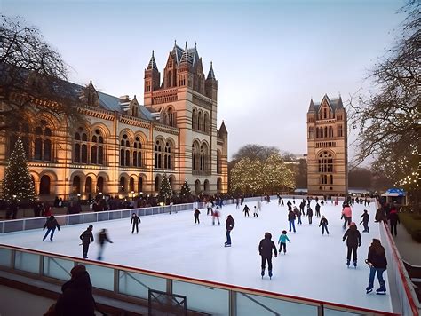 Download People Ice Skating Natural History Museum Kensington Royalty ...