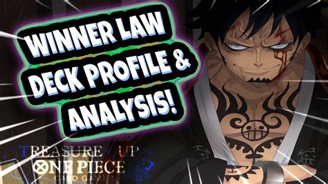 One Piece TCG Treasure Cup Winner Law Deck Profile Analysis YouTube