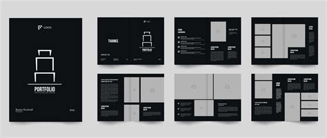 architecture portfolio and interior portfolio layout template 20033678 ...