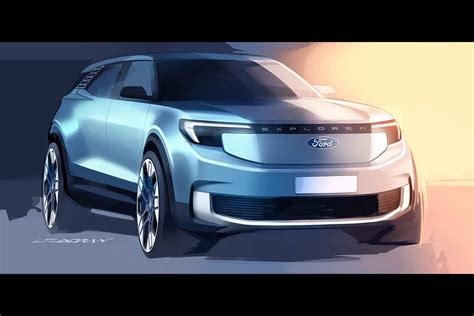 All-New 2023 Ford Explorer Electric SUV Unveiled | AUTOBICS