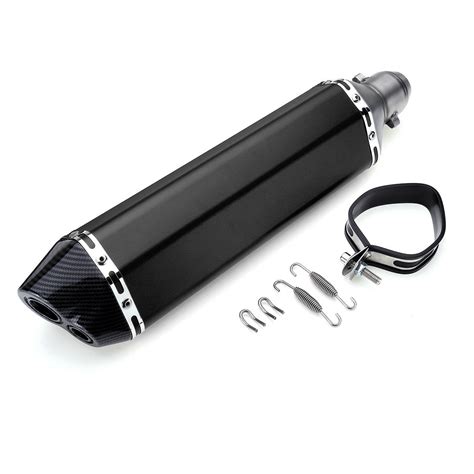 Mm Universal Stainless Steel Motorcycle Dirt Bike Exhaust Muffler