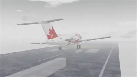 Air Ontario Flight 1363 Roblox Crash Animation YouTube