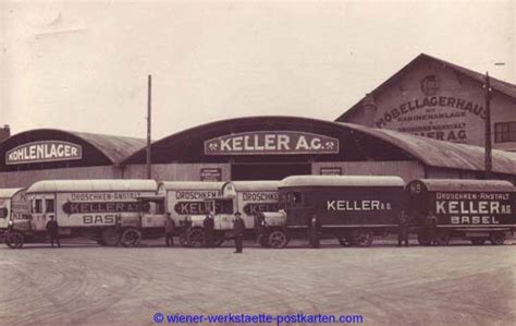 Fotokarte Basel um 1920 Keller AG Wiener Werkstätte Postkarten