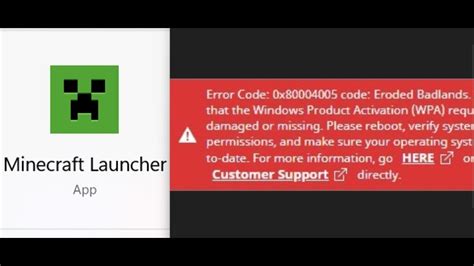 Fix Minecraft Launcher Error Code X Code Eroded Badlands On Pc