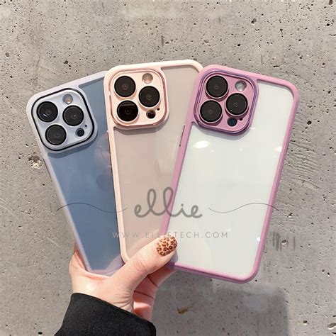 Funda Silicona Transparente con Protector de Lente cámara para iPhone