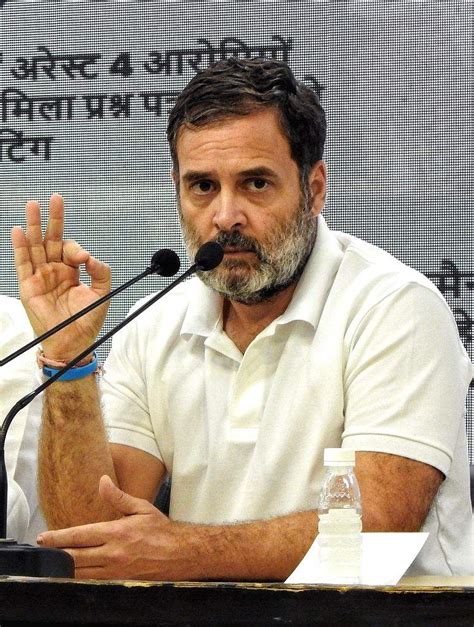 New Delhi Congress Leader Rahul Gandhi Addresses A Press Conference