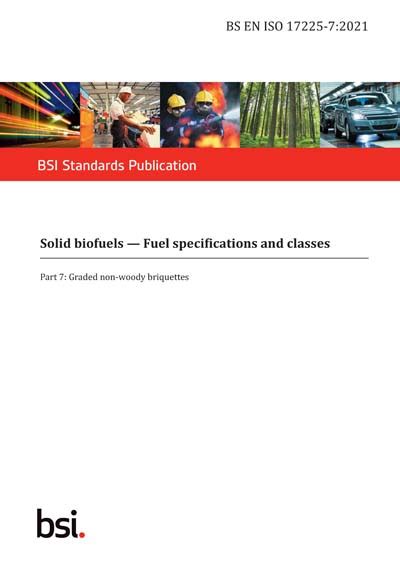 Bs En Iso Solid Biofuels Fuel Specifications And