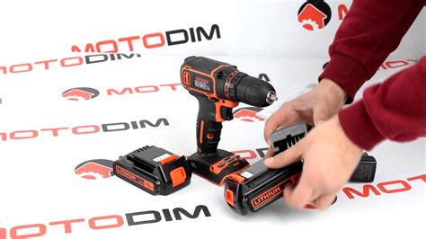 Шуруповерт Black&Decker BDCDC18B - YouTube