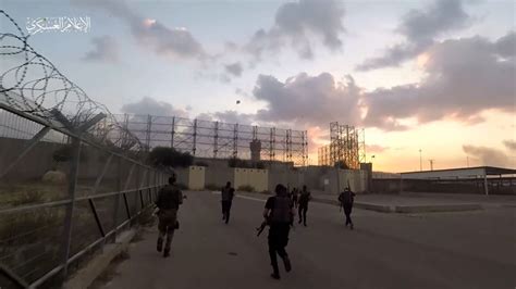 Hamas video shows fighters storming Israel-Gaza border crossing | CNN