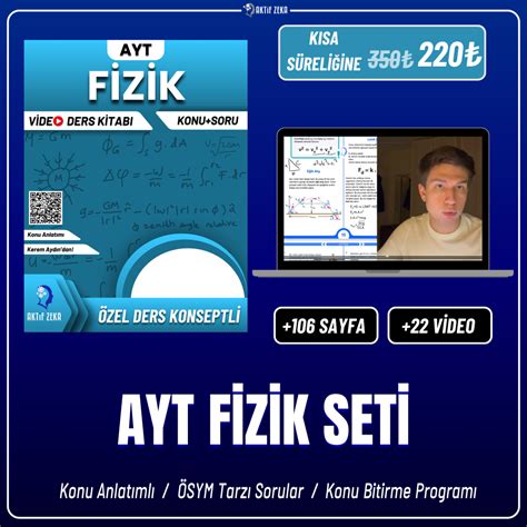 AYT Fizik Paketi Aktif Zeka Derecenin Notları