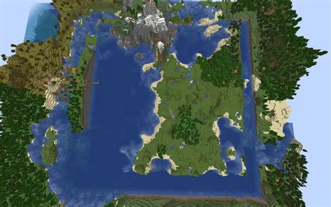 Gliched Seed '0' Map With Floating Village 1.19.3 Minecraft Map