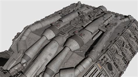 Battlestar Galactica Nova Class 3D model | CGTrader